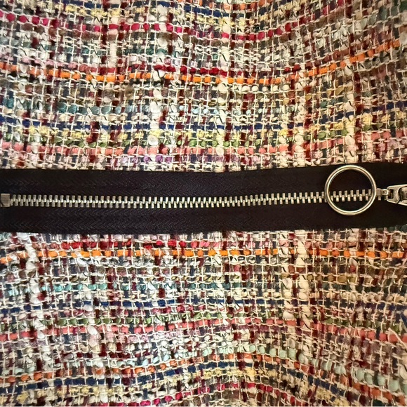 Zara Multi-Color Tweed Short Sleeve Top & Skort - Picture 8 of 12